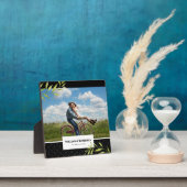 Ihr Foto mit Laurel und Damask personalisiert Fotoplatte (InSitu)