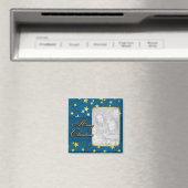 Ihr Foto mit Weihnachtsstern Magnet (In Situ (Geschirrspüler))