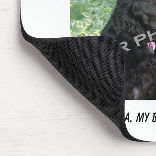 Ihr Foto! Mousepad (Ecke)