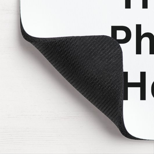 Ihr Foto Mousepad (Ecke)