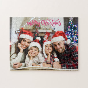 IHR Foto & Name(n) Weihnachten Puzzle