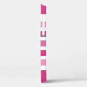 Ihr FOTO & NAME Stripes Muster Gehäuse Case-Mate iPhone Hülle (Rückseite / Links)