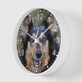 Ihr Foto & Name und alle farbnummerierten Uhren (Winkel)