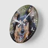 Ihr Foto & Name und alle farbnummerierten Uhren (Winkel)