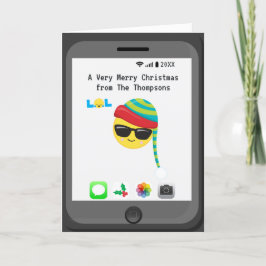 IHR FOTO "Nimm dir ein frohes Weihnachtsfest!" Feiertagskarte