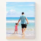 Ihr Foto-Notebook mit benutzerdefiniertem Textname Notizblock (Rückseite)