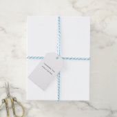 Ihr Foto oder Text hier (individuelles Design) Geschenkanhänger (Mit Garn)