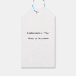 Ihr Foto oder Text hier (individuelles Design) Geschenkanhänger