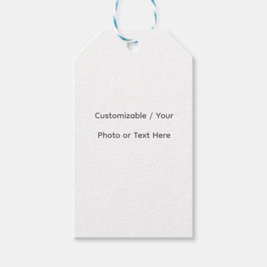 Ihr Foto oder Text hier (individuelles Design) Geschenkanhänger (Vorderseite)