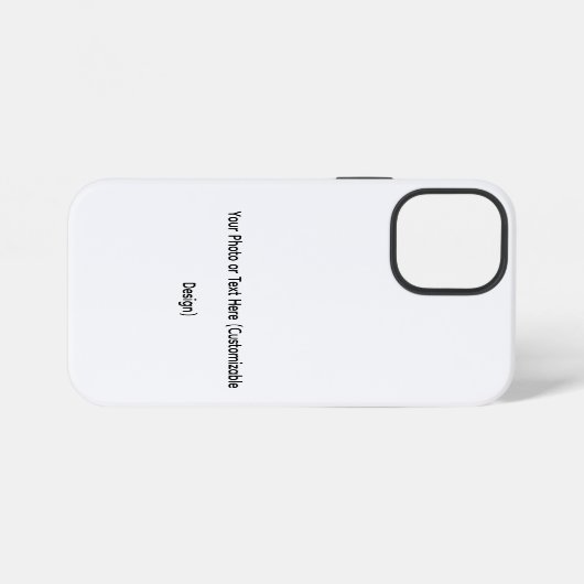 Ihr Foto oder Text hier (individuelles Design) iPhone Hülle (Rückseite (Horizontal))
