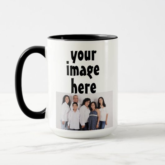 Ihr Foto personalisierte Kaffeetassen (Links)