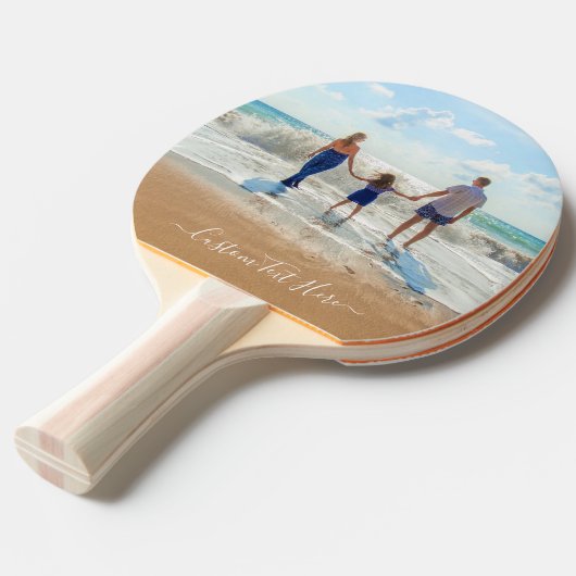 Ihr Foto Ping Pong Paddle mit benutzerdefiniertem  Tischtennis Schläger (Vorderseite)