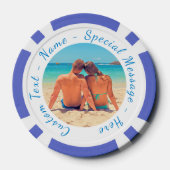 Ihr Foto Poker Chips Geschenk mit benutzerdefinier (Rückseite)