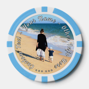 Ihr Foto Poker Chips Geschenk mit benutzerdefinier