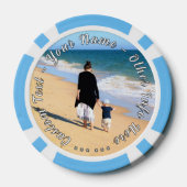 Ihr Foto Poker Chips Geschenk mit benutzerdefinier (Rückseite)