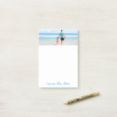 Ihr Foto Post-it®-Notizen mit benutzerdefiniertem Post-it Klebezettel (Auf Schreibtisch)