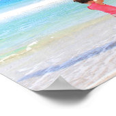 Ihr Foto-Poster mit benutzerdefiniertem Text Poster (Ecke)