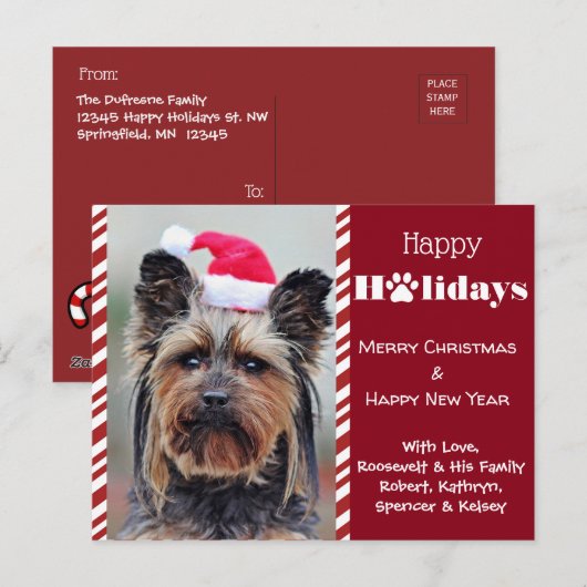 Ihr Foto Postkarte (Vorne/Hinten)