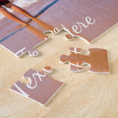 Ihr Foto-Puzzleteil mit benutzerdefiniertem Text Puzzle (Seite)