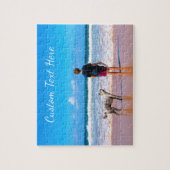 Ihr Foto-Puzzleteil mit benutzerdefiniertem Text Puzzle (Vertikal)