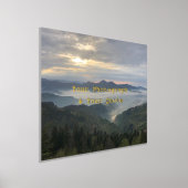 Ihr Foto & Quote Overlay Einfach elegant Foliendrucke (Ablage )