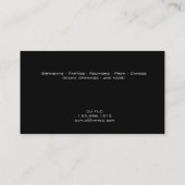 "Ihr Foto" Retro Kassetten-Band Visitenkarte (Rückseite)