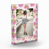 IHR FOTO Rosa Erdbeeren Individuelle Name (Links)