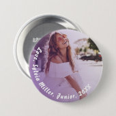 Ihr Foto | Schaltfläche "personalisiert School Fot Button (Vorne & Hinten)