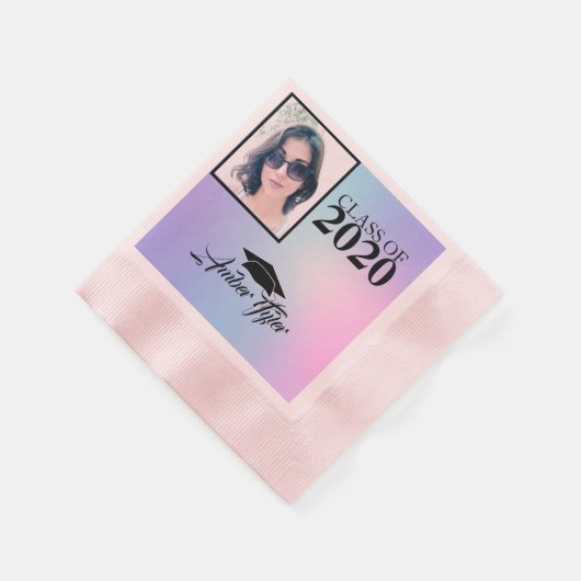 Ihr Foto Serviette (Ecke)