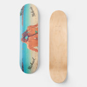 Ihr Foto-Skateboard-Geschenk mit Individuelle Name Skateboard (Vorderseite)