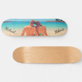 Ihr Foto-Skateboard-Geschenk mit Individuelle Name Skateboard (Horizontal)