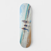 Ihr Foto-Skateboard-Geschenk mit Individuelle Name Skateboard (Vorderseite)
