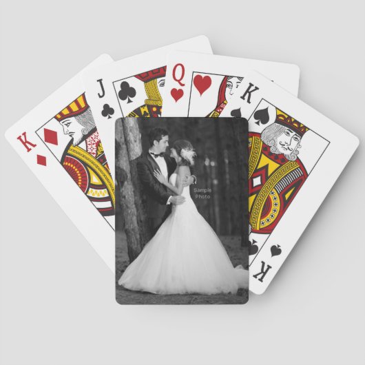 Ihr Foto spielt Karten Spielkarten (Rückseite)