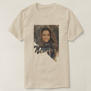 IHR FOTO Staat von Nevada Form T - Shirt