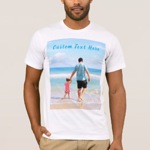 Ihr Foto-T - Shirt mit benutzerdefiniertem Text