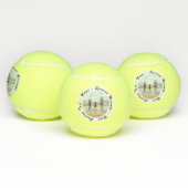 Ihr Foto-Tennisball-Geschenk mit eigenem Text Tennisbälle (Multi)