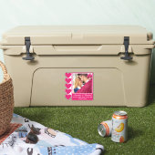 IHR FOTO & TEXT mit Herz-Aufkleber Aufkleber (Kühler)