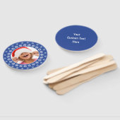 IHR FOTO & TEXT Snowflakes Frame Fan Set Fächer (Non-assembled)