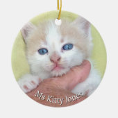 Ihr Foto/Text - Traditionelles Jährliches Geschenk Keramik Ornament (Vorne)