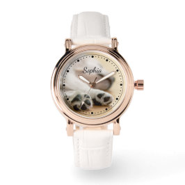 Ihr Foto, Text und jede farbgepunktete Uhr