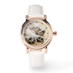 Ihr Foto, Text und jede farbgepunktete Uhr