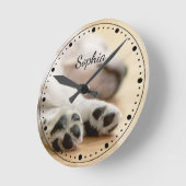 Ihr Foto, Text und jede farbgepunktete Uhr (Winkel)