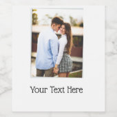 IHR Foto- & Textweinetikett Weinetikett (Einzelnes Label)