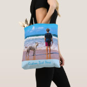 Ihr Foto-Totbeutel mit benutzerdefiniertem Text Tasche (Von Nahem)