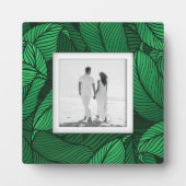 Ihr Foto Tropical Blätter Fotoplatte (Vorderseite)