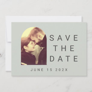 Ihr Foto Typografischer Blutdruck Save the Date bl
