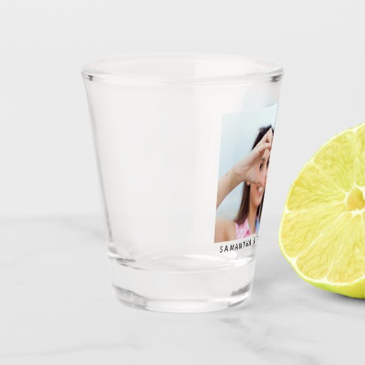 IHR Foto- u. Textschußglas Schnapsglas (Links)