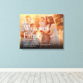 Ihr Foto und Definition Moderner Spaß Leinwanddruck (Insitu (Holzboden))