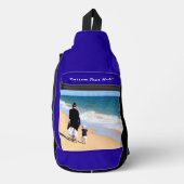 Ihr Foto und Ihr Personalisierter Sling-Beutel mit Crossbody Bag (Vorderseite)