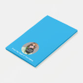 Ihr Foto und Ihre Nachricht passen dieses einfache Post-it Klebezettel (angewinkelt)